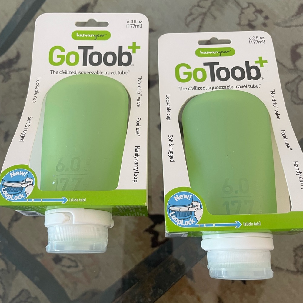 GoToob+ 6 oz Travel Tube set of 2